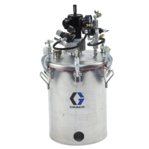 Tanque de Presión para Pintura Graco de Acero Inoxidable
